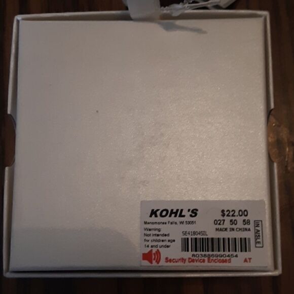 GREAT 🎁!  NWT Silver 16" LIFE IS GOOD Necklace & Earring Gift Set 🔥 - Picture 3 of 4